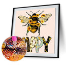 Diamond Painting Kit DIY Bee Full Square Diamond Mosaic Picture Art