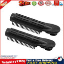 2pcs Hair Roots Fluffy Curlers Clip Hair Curler Twist DIY Tool (Black) Newly