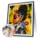 Painting By Numbers Acrylic Handmade Cool Girl Digital Picture Art Craft Decor