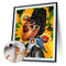 Painting By Numbers Acrylic Handmade Cool Girl Digital Picture Art Craft Decor