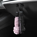 2pcs Car Hooks Hanger for Purses Face Cover Portable Anti Swinging Bag Holders