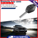 3 Button Remote Car Keychain Replacement Case for E81 E46 E39 E60 E61
