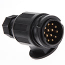 13 PIN EURO PLASTIC PLUG 12V CARAVAN TRAILER ELECTIRC PLUG MAYPOLE MP128 Newly