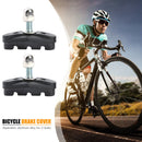 1 Pair Bicycle Brake Pads Rubber MTB Bike C-Brake Holder Cycling Equipment Newly