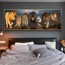 5D DIY Diamond Painting Animals Full Round Drill Rhinestone Home Decoration