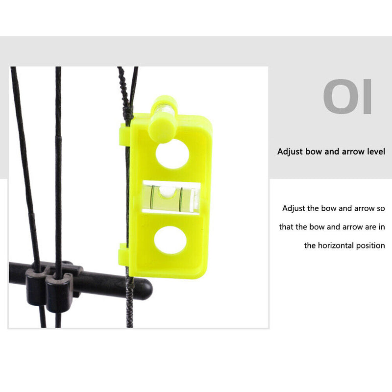 Compound Bow Tuning Mounting Archery Adjust Bow Spirit Level Adjustment Too