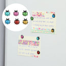 Gifts Refrigerator Decoration Ladybug Fridge Magnets Whiteboard Message Holder
