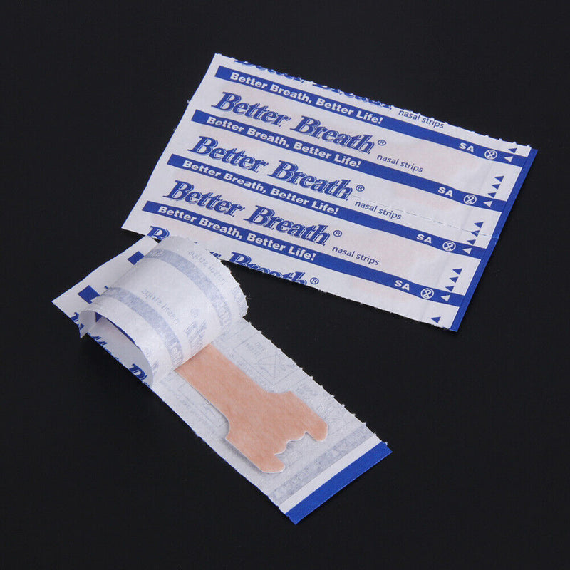50pcs Better Breath Nasal Strips Stop Snoring Health Care Nasal Patch