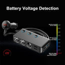 4 USB Plug Phone Charger Car Cigarette Lighter Power Adapter Car Charger Socket
