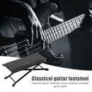 Portable Folding Guitar Footboards Anti-Brief Adjustable Stand Guitar Accessories