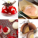 6 Cavity Half Ball Sphere Cake Silicone Mold Muffin Chocolate Baking Pan Mould