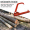 Roller Felling Lever Garden Backyard Lifter Log Peavy Rustproof Cant Hook T