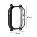 TPU Full-Cover Watch Protective Case Shell for Amazfit GTS 3/2/2e (Black)