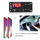 Amplifier MP3 Decoder Bluetooth-compatible Car USB TF AUX FM Radio Audio Mo