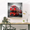 Round Drill Diamond Painting Double-Decker Bus Diamond Embroidery for Wall Gift