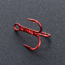 20pcs Barbed Crank Sharp Fishing Hooks Pesca Tackle with 3 Anchors