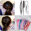 Barber tool Magic Twist Curler Bun Roller Maker Hair Clip Hair Braiding