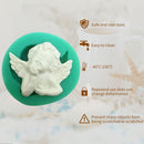 Fondant Molds Angel Wings Non-stick Silicone Molds for Cake Decorating Crafting