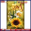 5D Full Drill Diamond Painting Flower Butterfly Embroidery Craft Kit Home Dec