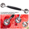 Kitchen Scoop Baller Ended Melon Double Ball Craft Maker Stainless Steel#