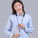 Soft Sax Strap Leather Double Shoulder Saxophone Straps with Metal Hook Supply