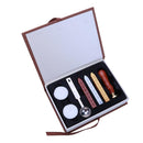 Ancient English Alphabet Letter Metal Seal Wax Stamps Sticks Candles Set (A