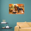 5D Diamond Embroidery Paintings Magic Dog Rhinestone Pictures Drawing Set w