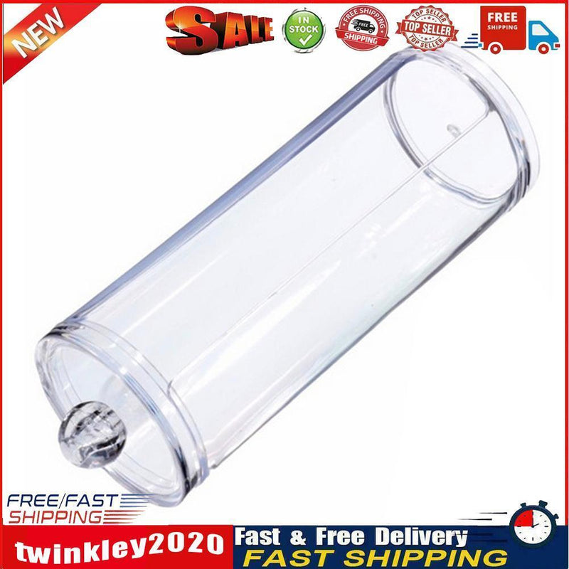 Round Container Storage Case Make-up Cotton Pad Container Box  Newly