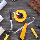 Fiberglass Tape Measure Building Surveying Distance Measuring Meter (10m) Newly