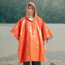 Emergency Raincoat Poncho Thermal Insulation Disposable Survival Blanket Newly