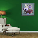 Diamond Painting 5D DIY Rabbit Full Round Drill Rhinestone Picture Newly