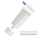 #A Plastic Facial Cleanser Clips Toothpaste Squeezer for Hair Dye Cosmetics (Red