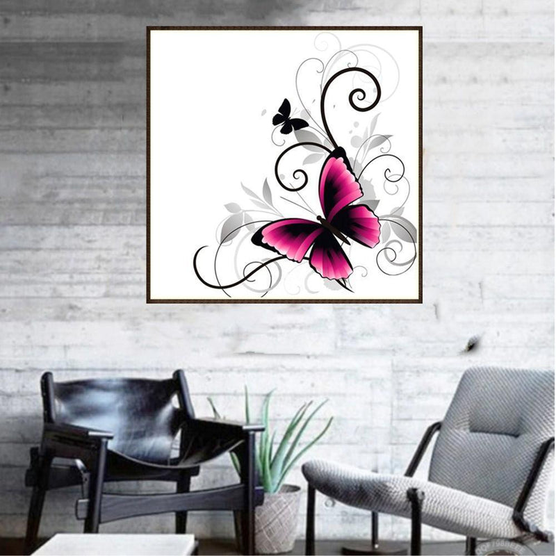 powlance 5D DIY Animal Peacock Embroidery Diamond Painting Rhinestone Cross Stitch, C, 25*2