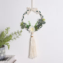 Dream Catchers - Dream Catcher Wall Hanging with Tassel (1 White Green)