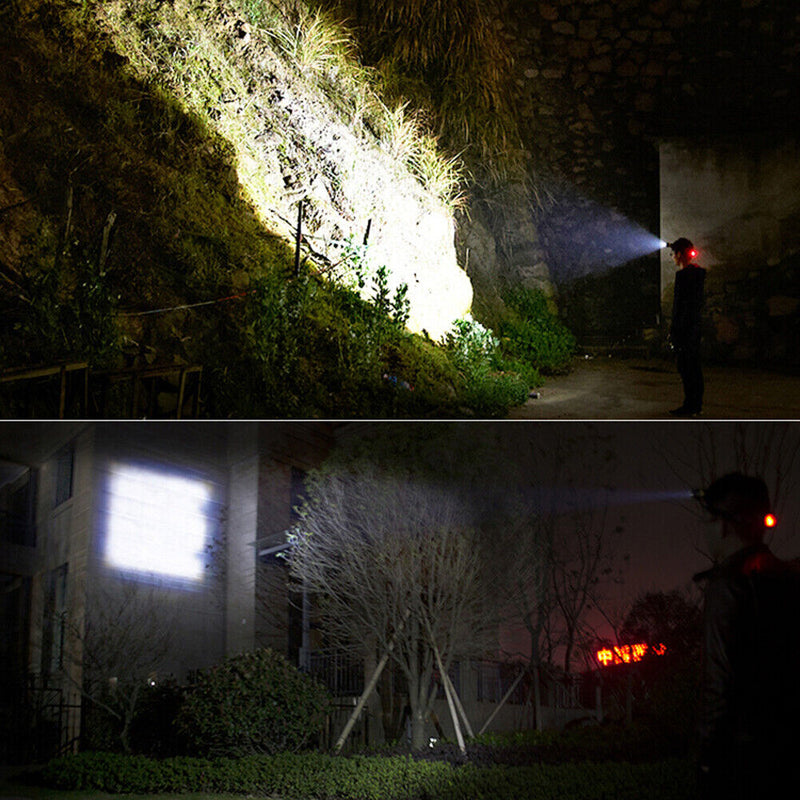 Waterproof T6 LED Headlamp Outdoor Camping Hiking Telescopic Torch (02) Newly