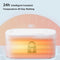 Smart Baby Wipe Warmer with Display Screen Heating Tissue Box (White) Newly