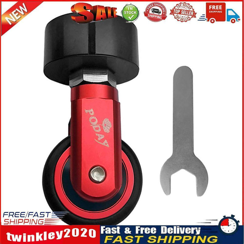 Poday Easy Wheel for K3PLUS 412 Folding Bike 33.9mm Seat Post Parts (Red) Newly