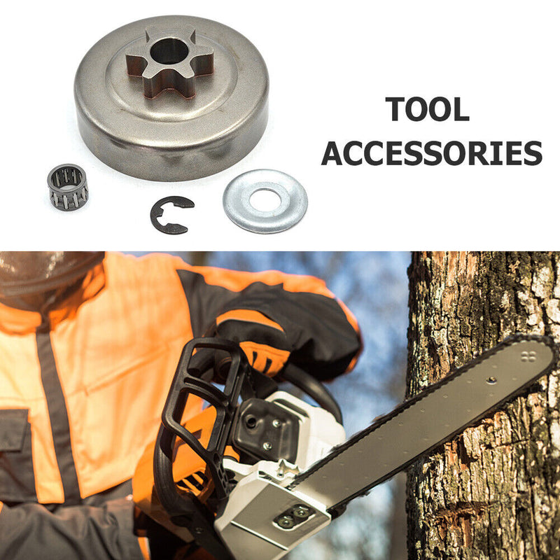 For STIHL 017 018 021 023 025 MS170 MS180 MS210 MS230 MS250 6T Clutch Drum Kit