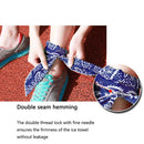 Summer Ice Cooling Wrap Towel Scarf Outdoor Running Neck Headband (Blue)