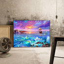 DIY Diamond Painting Kits Full Round Drill Sea Lake Mosaic Home Decoration Gifts