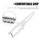 Plastic Fishing Clamp Portable Fishing Pliers Lock Clip Gripper (Luminous) Newly