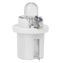 10pcs T5 B8.5D 5050 SMD LED Car Instrument Dashboard Light Bulbs (White)