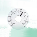 Transparent Outdoor Window Self-adhesive Thermometer Waterproof Thermometer