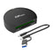 Rocketek Memory Card Adapter Portable 2 in 1 Card Reader Support for CFast/SD
