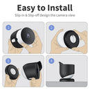 Camera Cover for Google Nest Cam Outdoor or Indoor (Battery) 2022 (Black) Newly