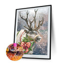 5D Diamond Painting Deer Full Round Drill Rhinestone Kit
