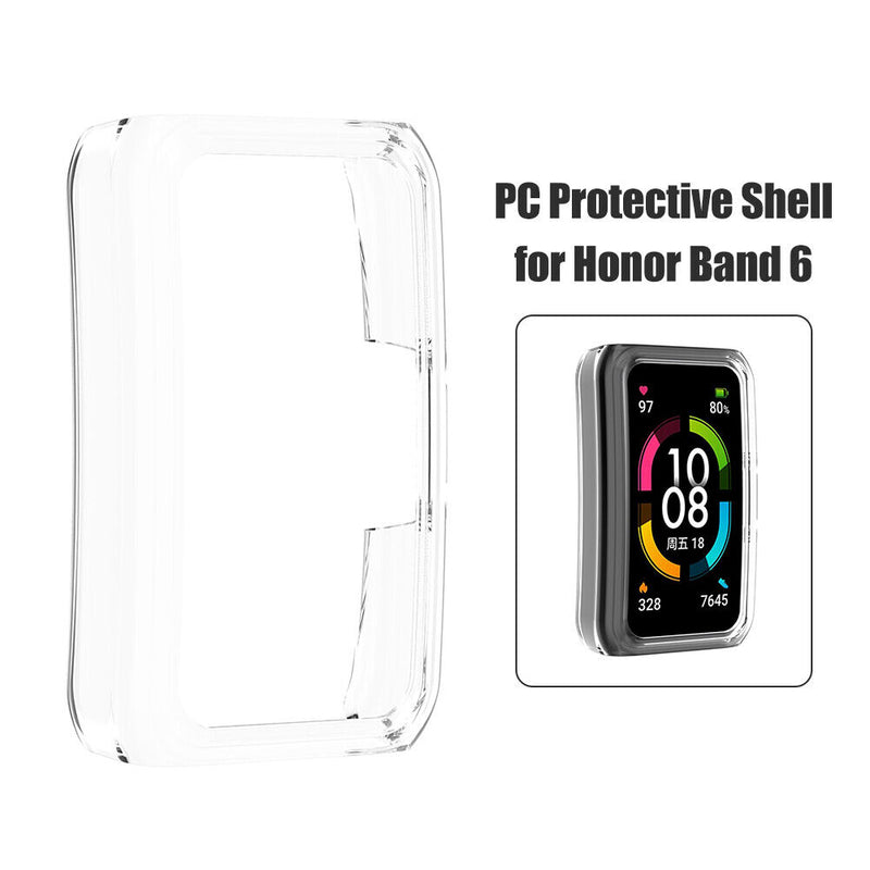 PC Housing Protective Frame Cover for Honor Band 6 Smart Watch Shell Case Guard