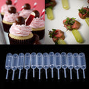 Tools Dessert Dropping Chocolate Cupcake Transfer Pipette Clear Squeeze Dropper