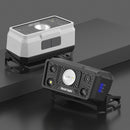Rechargeable Powerful Sensor Headlamp XPE LED Fishing Headlight (Black)