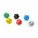 D20 Gaming Dice Twenty Sided Die RPG D&D Six Opaque Random Color